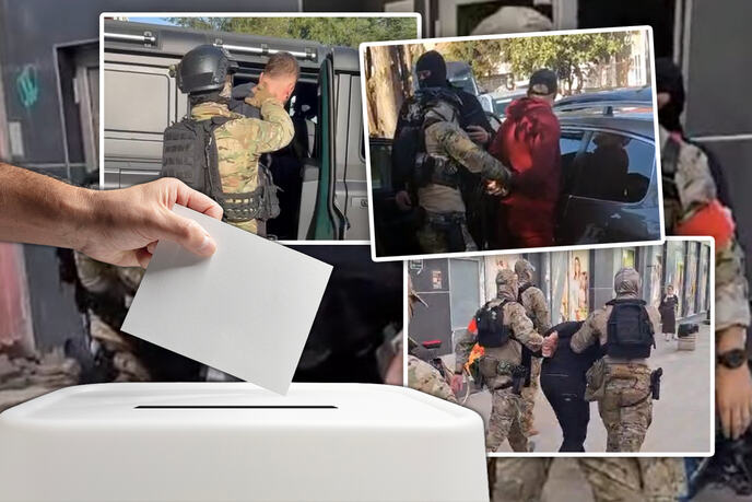 НАСИЛНИЦИ КОЈИ СУ ПЛАНИРАЛИ НЕРЕДЕ У ИЗБОРНОЈ НОЋИ ДОВЕДЕНИ У ПАЛАТУ ПРАВДЕ: У Вишем јавном тужилаштву у Београду у току саслушање ухапшених