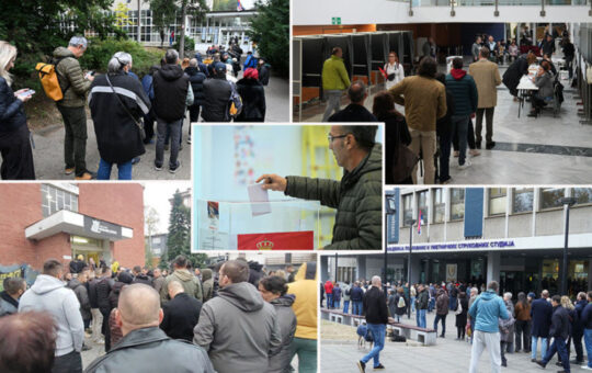 СРБИЈА ГЛАСА! Тренд од јутрос се наставио, до поднева гласало 34,55 одсто гласача!