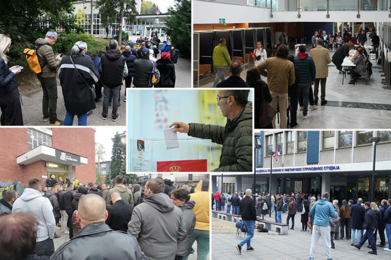СРБИЈА ГЛАСА! Тренд од јутрос се наставио, до поднева гласало 34,55 одсто гласача!