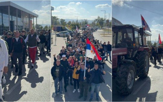 Српска омладина не одустаје: Настављају пешке на скуп у Новом Саду