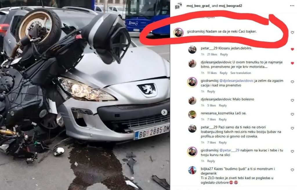 блокадери гажење