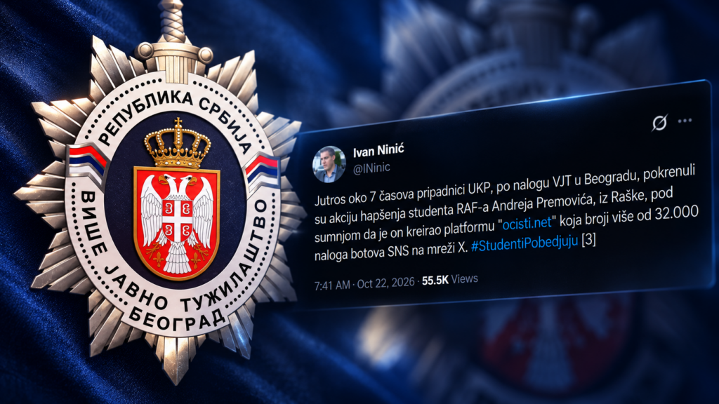 Prosecutor’s Emblem and Social Media Post
