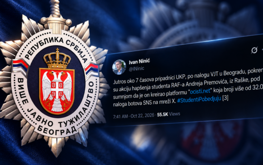 Prosecutor’s Emblem and Social Media Post