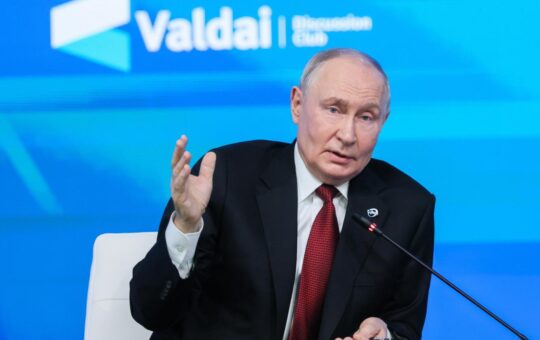 Путин Валдај