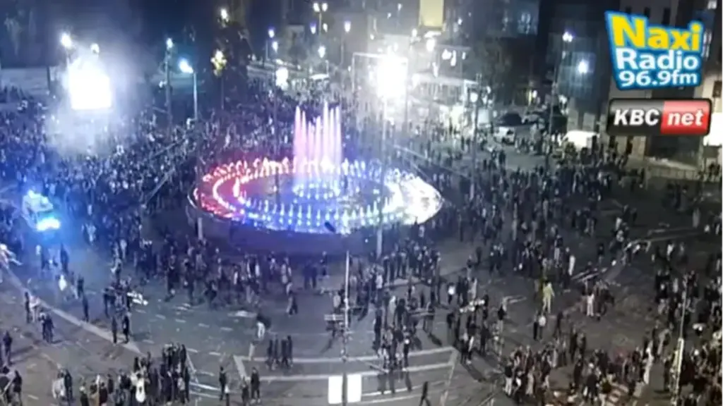 Славија протест