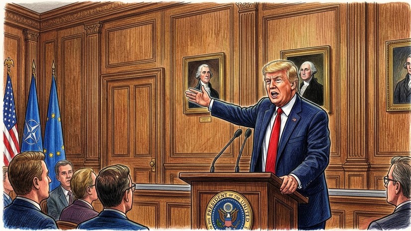 трамп говор