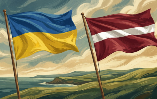 Украјина Летонија