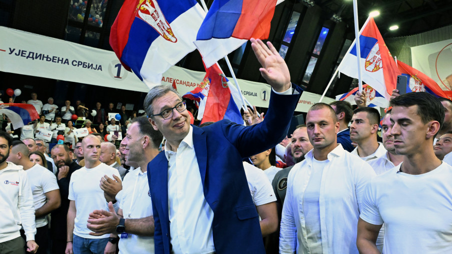 Вучић у Лазаревцу